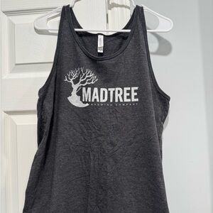 MadTree Brewing Company Bella + Canvas Gray Tank Top Size M